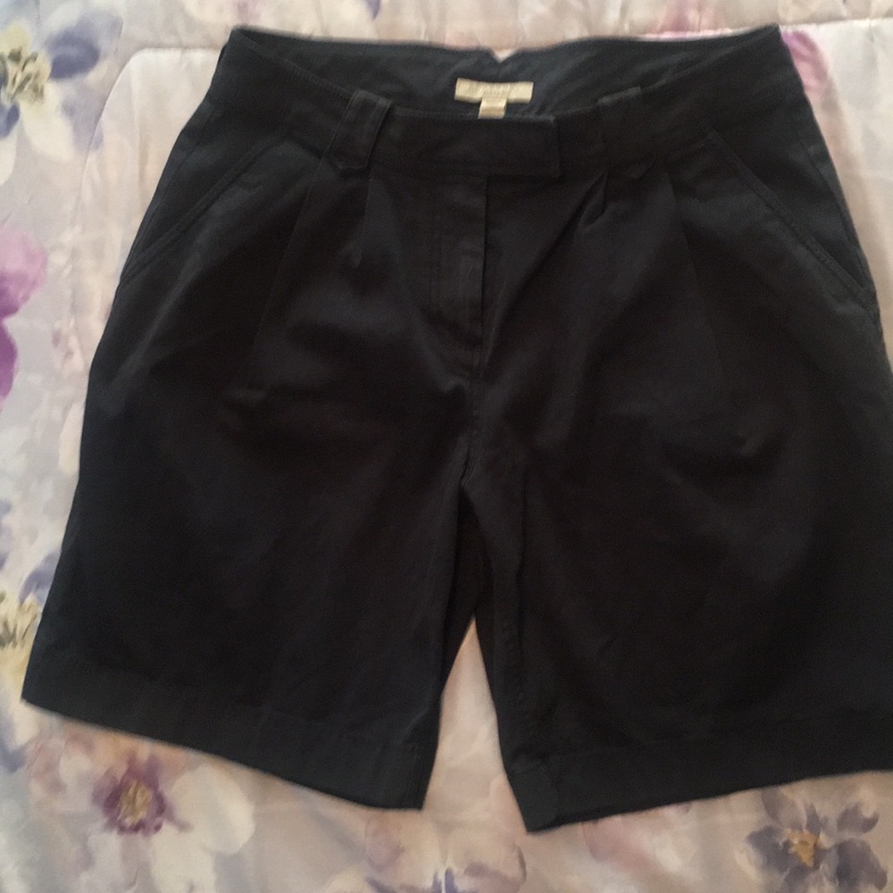 Authentic Burberry sz 4 Dark Navy/black Shorts - Picture 5 of 6